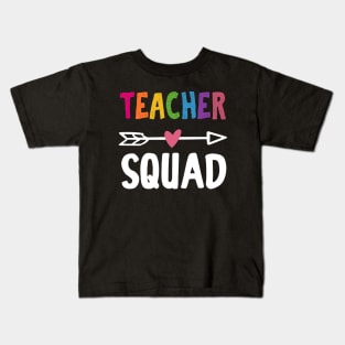 Teacher Squad Kids T-Shirt